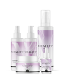 Kit Renovação e Revitalização - 01 Creme + 01 Sérum + 01 Hidratante + 01 Esfoliante + 01 Bruma